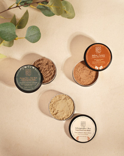 Glow on the Go Mini Mask Trio for Radiant Skin